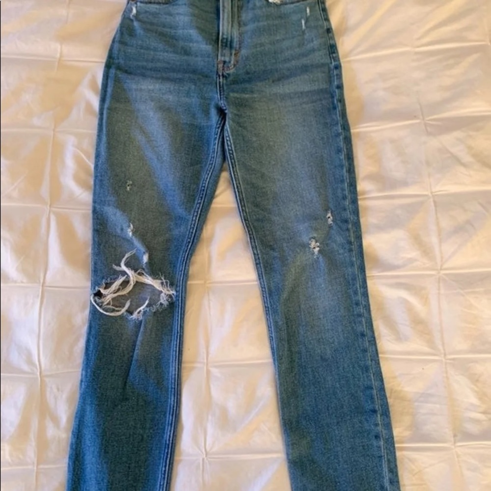 Women’s abercrombie skinny mom jeans
